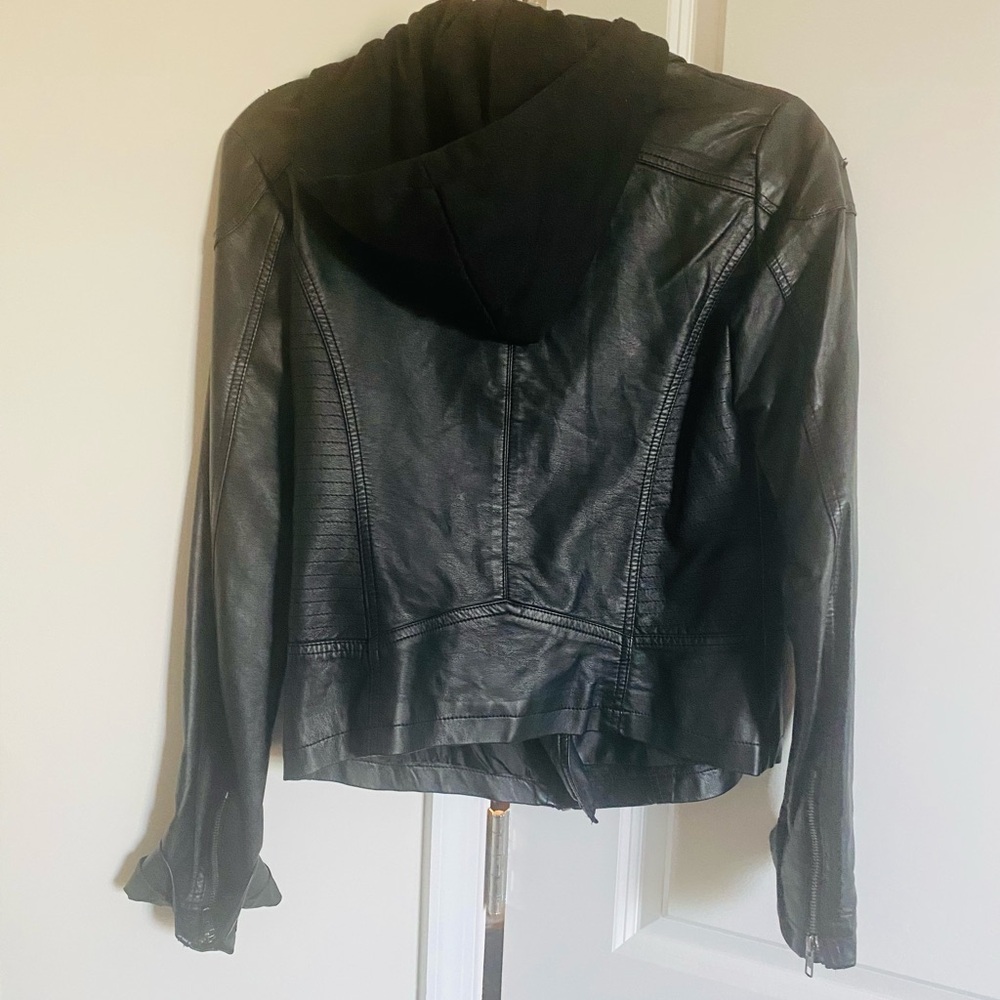 Soft leather jacket